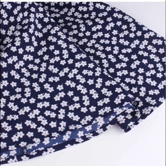 So cute blue dress with white flowers NWT - Picture 12 of 14